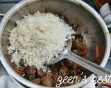 A picture of step 5 of Soya Fried Rice.