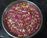 A picture of step 5 of Red Dragon Fruit Coconut Burfi.
