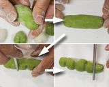 A picture of step 11 of Clover & Caterpillar - Jouyo Manju (Wagashi).