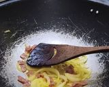 Foto langkah ke 5 dari resep Fusilli Carbonara cabe rawit.