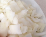 Foto del paso 2 de la receta: Pasta con pollo y leche de coco