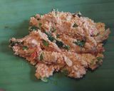 Foto langkah ke 4 dari resep 63#Botok Tahu Teri Petai Cina.