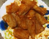 A picture of step 2 of Masala fish fry.