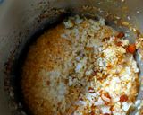 A picture of step 3 of Idiyappam With Peas vegetable Curry.