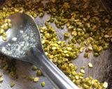 A picture of step 1 of Green lentils Payasam.
