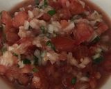 A picture of step 2 of Easy Pico de Gallo.