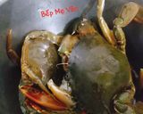 A picture of step 1 of Mixed Crab Soup.