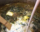 A picture of step 4 of Creamy Italian Sausage Potato Soup.