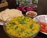A picture of step 5 of Masala khichdi.