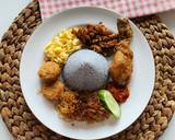 Cara Membuat Nasi Uduk Bunga Telang Magic Com 5