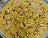 A picture of step 6 of Besan Barfi.