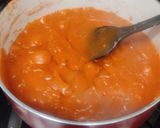 A picture of step 7 of Moong dal Halwa.