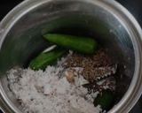 A picture of step 2 of Snake gourd subji.