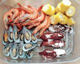 รูปขั้นตอนการทำที่ 3 ของ กุ้งถังทะเลแตก/กุ้งถัง/ทะเลถัง (รสชาติเข้มข้นถึงใจ❤) koong tung /seafood with thai chili paste