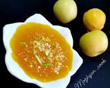 عکس مرحله 1 از دستور مارمالاد سیب زعفرانی سه سوته خوشمزه و عالی 😉😋