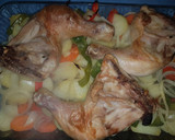 Foto del paso 5 de la receta: Muslos de pollo al horno