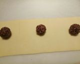 A picture of step 1 of Fluffy's Ferrero Festive Treats 🎄.