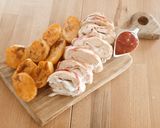 Cordon blue csirkerolád recept fázis 2 fotója