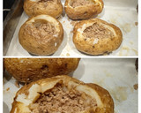 Foto del paso 3 de la receta: Papas rellenas al horno/fondue de papa