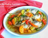 Foto langkah ke 5 dari resep Tim Ikan Kembung Kuah Asam.