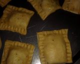 A picture of step 7 of Paneer puffs.