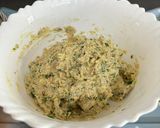 A picture of step 10 of Jowar Lauki (Bottlegourd) Thalipith.