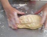 Foto del paso 3 de la receta: Torta de fiambre/ tarta de fiambre económica, masa hojaldre falso
