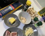 和牛肋條菇菇意大利麵的食譜步驟1照片