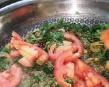 A picture of step 2 of "Bihari Palak Saag".