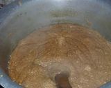 A picture of step 4 of Papy ka halwa.