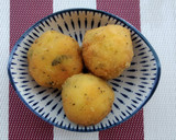 Foto del paso 7 de la receta: Buñuelos de patata con brócoli