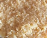 A picture of step 4 of Coconut halwa.