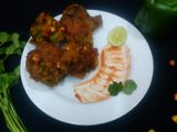 ক্যাপ্সিকাম পকোড়া (capsicum pakora recipe in Bengali)