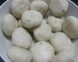 A picture of step 2 of Radhaballavi & Aloo Dum.