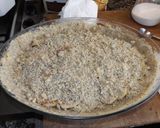 Foto del paso 6 de la receta Pastel de manzanas con streusel de semillas de amapola