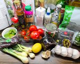 Balela: mediterrán csicseriborsó saláta grill kolbásszal recept fázis 1 fotója