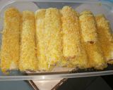 Foto langkah ke 2 dari resep Roti tawar goreng isi sosis n keju.