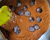 Foto langkah ke 6 dari resep Banana Chocolate Cake(tanpa terigu).