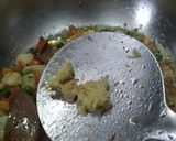 A picture of step 3 of Bengali Masala Khichdi.