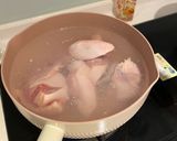香菇蛤蜊雞湯的食譜步驟1照片