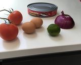 Foto del paso 2 de la receta: Ensalada de sardinas en salsa de tomate