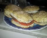 Foto del paso 6 de la receta: Pan casero con semillas de sesamo para hamburguesa