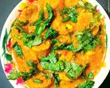 बेसन के गट्टे की सब्जी (Besan ke gatte ki sabzi recipe in hindi) रेसिपी चरण 6 फोटो