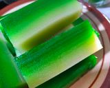 Foto langkah ke 5 dari resep Lapis Melon Mini.