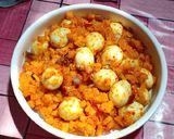 Foto langkah ke 6 dari resep Balado Kentang Telur Puyuh.