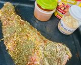 Foto del paso 1 de la receta: COLITA DE CUADRIL AL HORNO CON PAPAS, BATATAS, ZAPALLO Y VERDURAS 🥩🥔🍠🎃🧅🫑🍆
