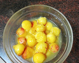 Foto del paso 1 de la receta: Mousse de limón con nectarina y galleta