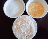 A picture of step 1 of Healthy nutritious whole wheat flour and makki flour vegetable pancake.