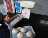 A picture of step 1 of Brown bread&Buns#themechallenge.