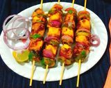 A picture of step 12 of Paneer Tikka|| How to prepare Paneer Tikka on pan.